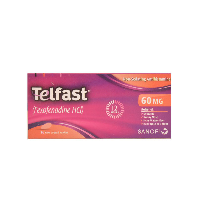 Telfast 60Mg Tablet