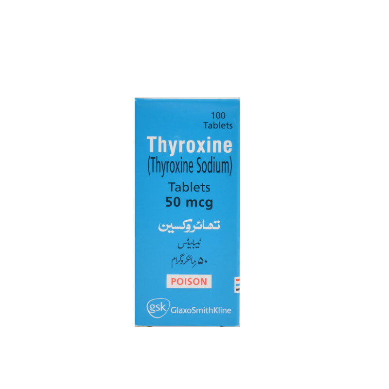 Thyroxine Tablets 50mcg 100s