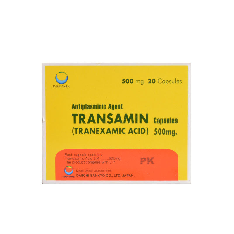 Transamin Capsules 500mg 10s