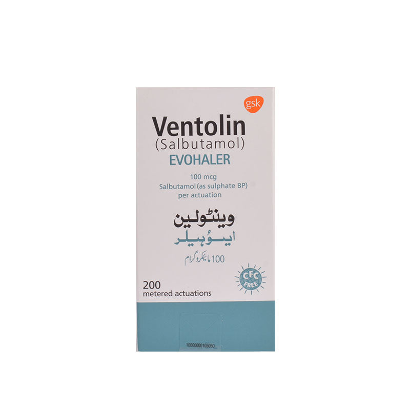 Ventolin 100Mcg Inhaler