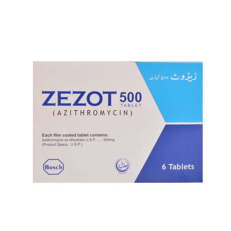 Zezot 500Mg Tablet