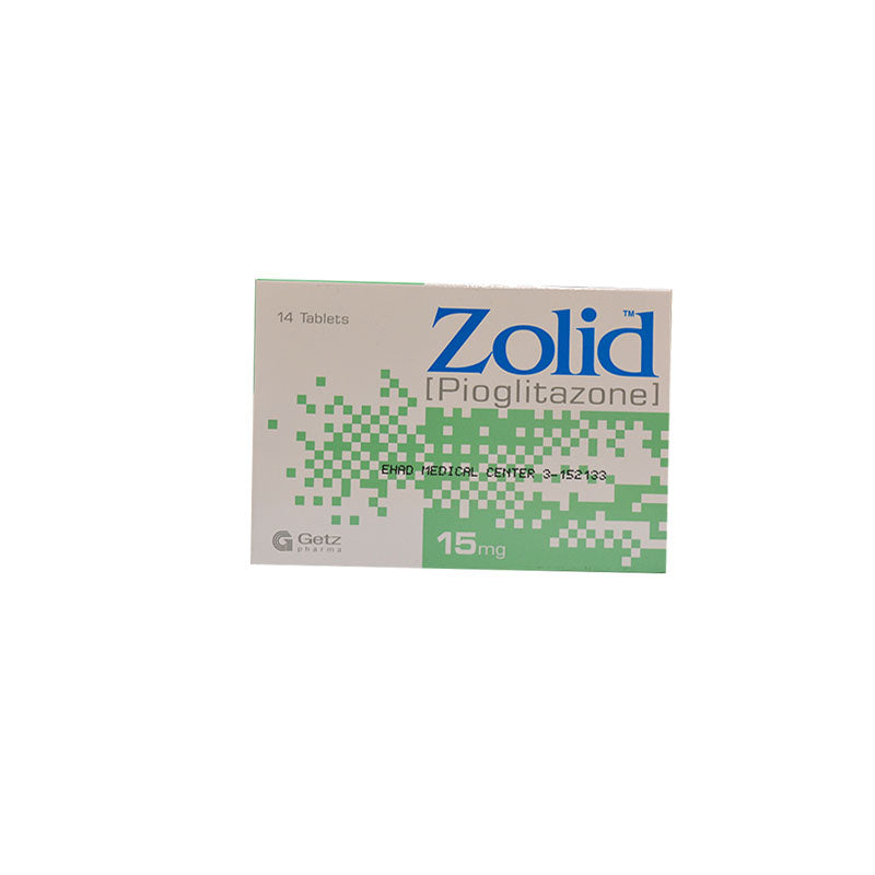 Zolid Tablets 15mg 7s