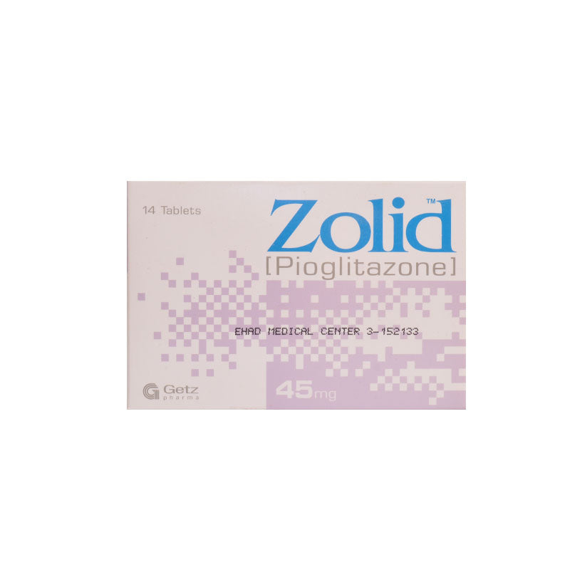 Zolid Tablets 45mg 7s