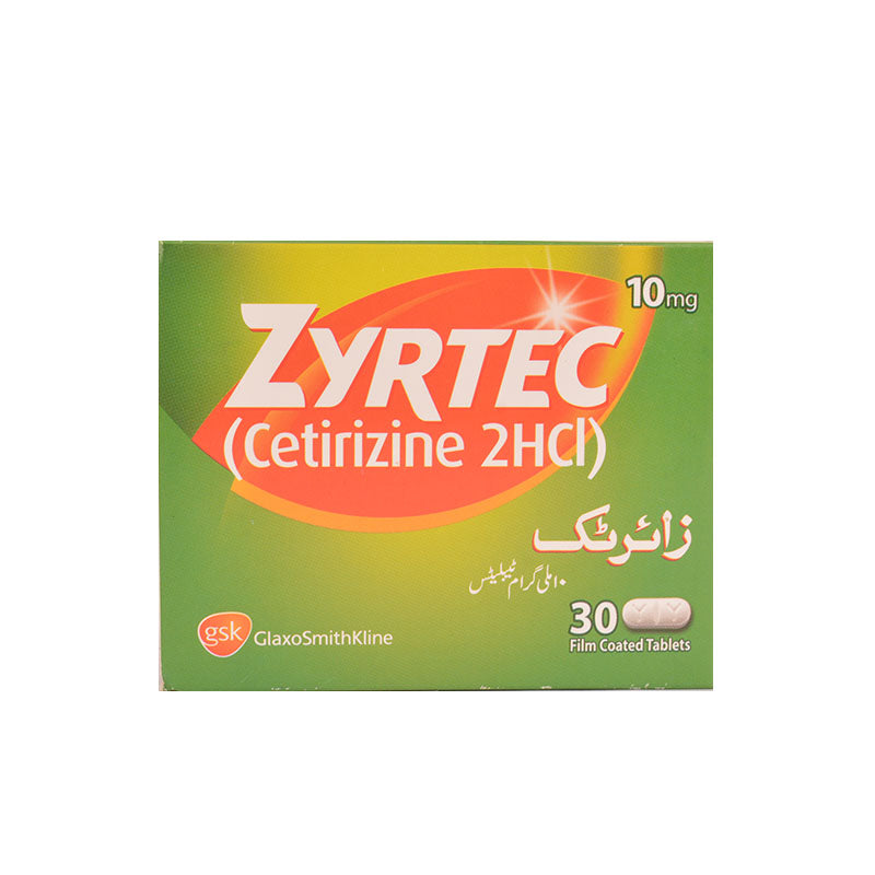 Zyrtec Tablets 10mg 15s