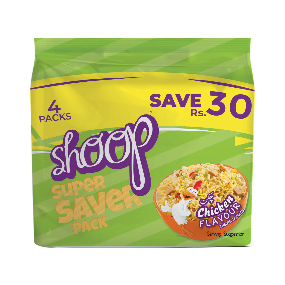 Shan Shoop Noodles Chicken 65gm Super Saver Pack of 4