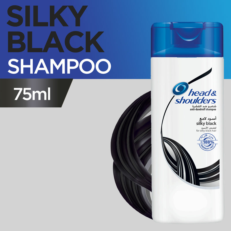 Head & Shoulders Shampoo Silky Black 75ml