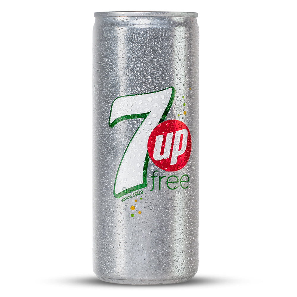 7up Sugar Free Slim Can 250 ml