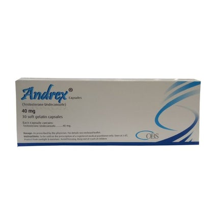 ANDREX 40MG CAP-Strip