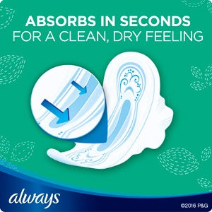 Always DreamZzz All Night Ultra Thin Extra Long Night Pads - 6 Pads