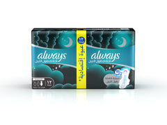 Always DreamZzz All-Night Ultra Thin Extra Long Night Pads 12 Pads Value Pack