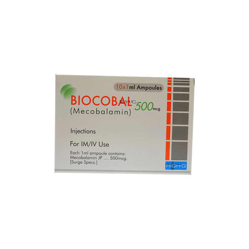 Biocobal Injections 500mcg 1ml Ampoules