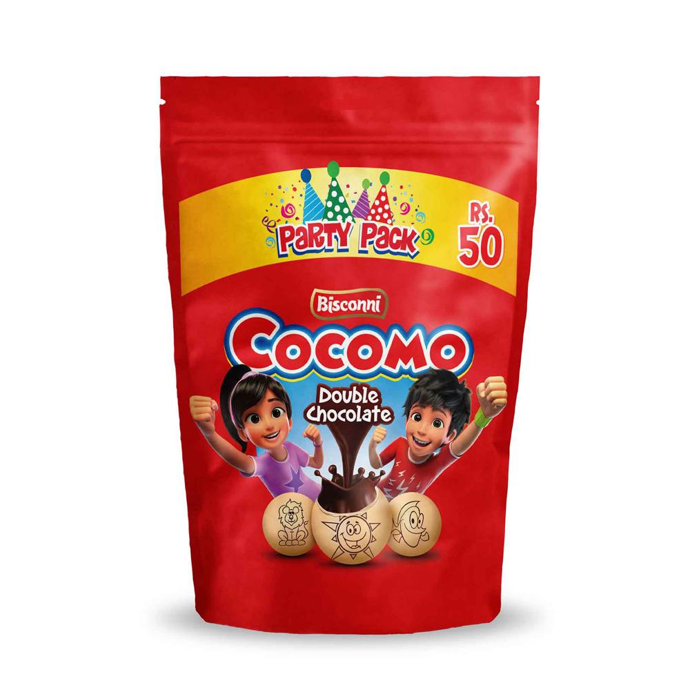 Bisconni Cocomo Chocolate Biscuit Pouch 130gm