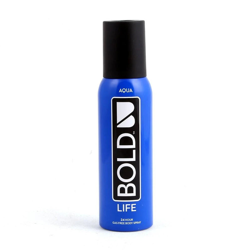 Bold Life Gas Free Body Spray Aqua 120ml