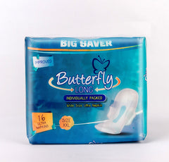 Butterfly Ultra Napkin Long XXLarge 16 Pcs