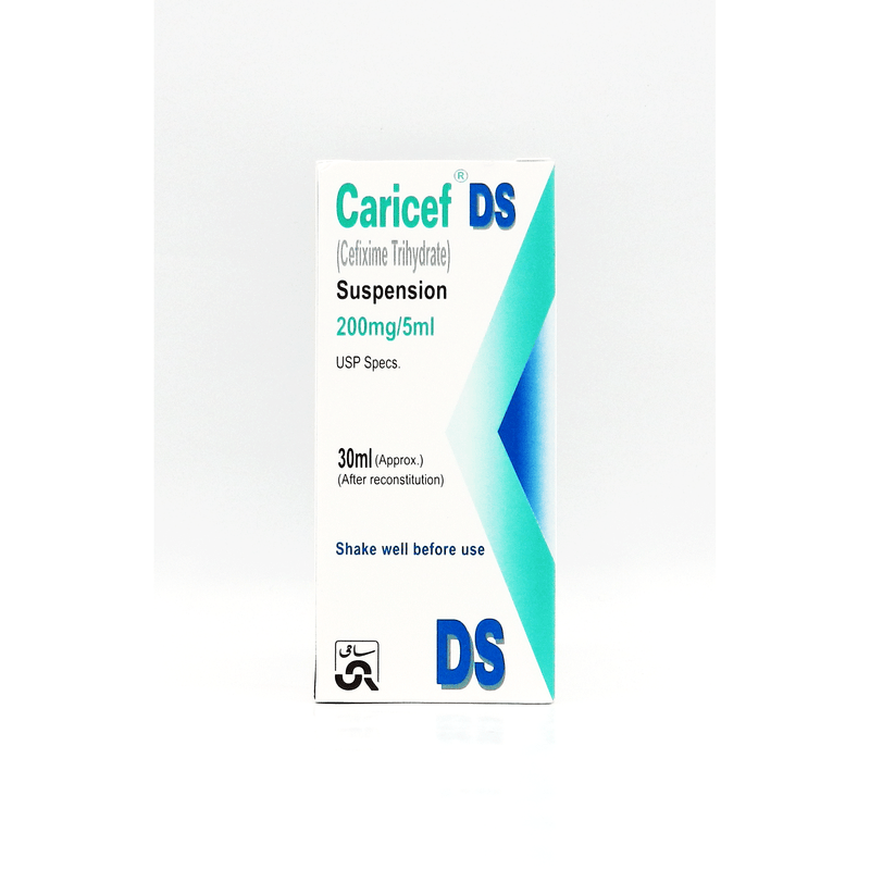 CARICEF DS 200MG/5ML SUSP
