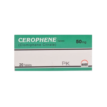 CEROPHENE 50MG TAB-Box