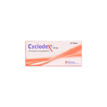 CYCLODEX 20MG TAB-Strip