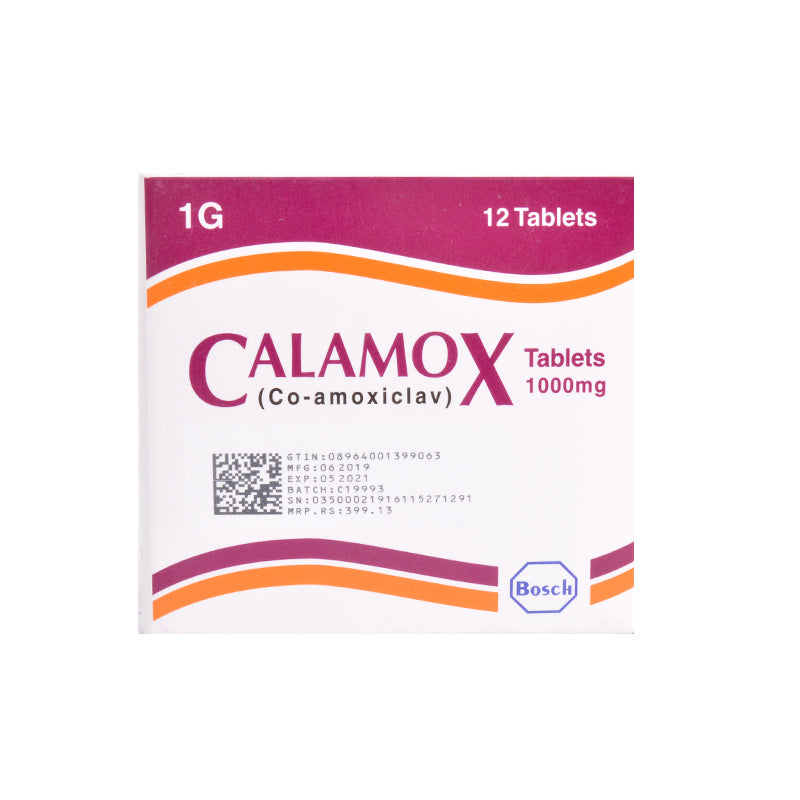 Calamox Tablets 1G 12s