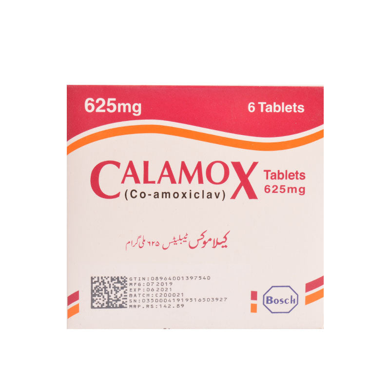 Calamox Tablets 625mg 6s