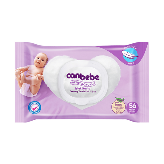 Canbebe Creamy Touch Baby Wipes 56 Wipes