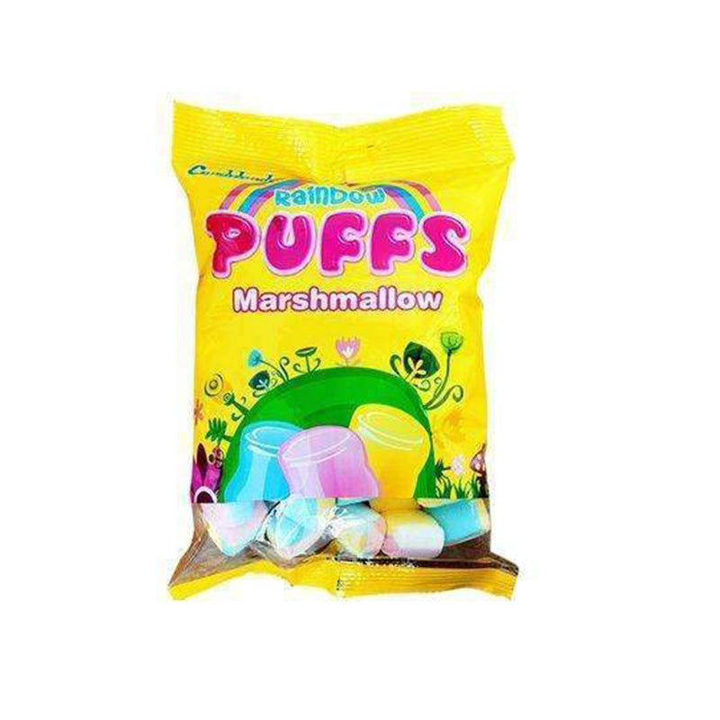 Candyland Puffs Rainbow Marshmallow Pouch 200gm