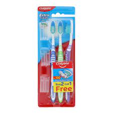 Colgate Extra Clean Soft Tooth Brush 3pcs