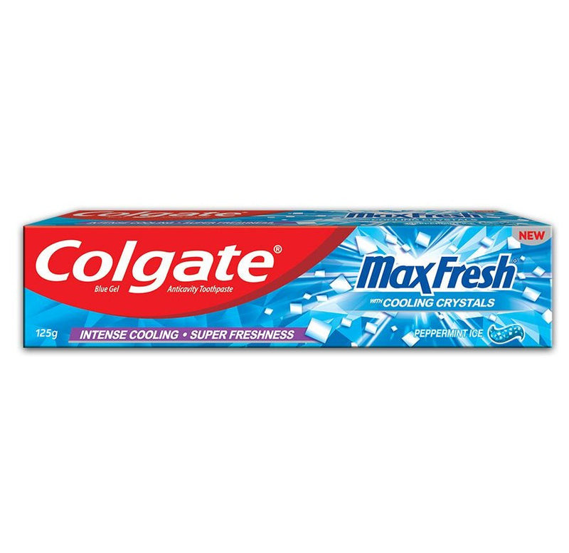 Colgate Max Fresh with Cooling Crystals Peppermint Ice Toothpaste 125gm
