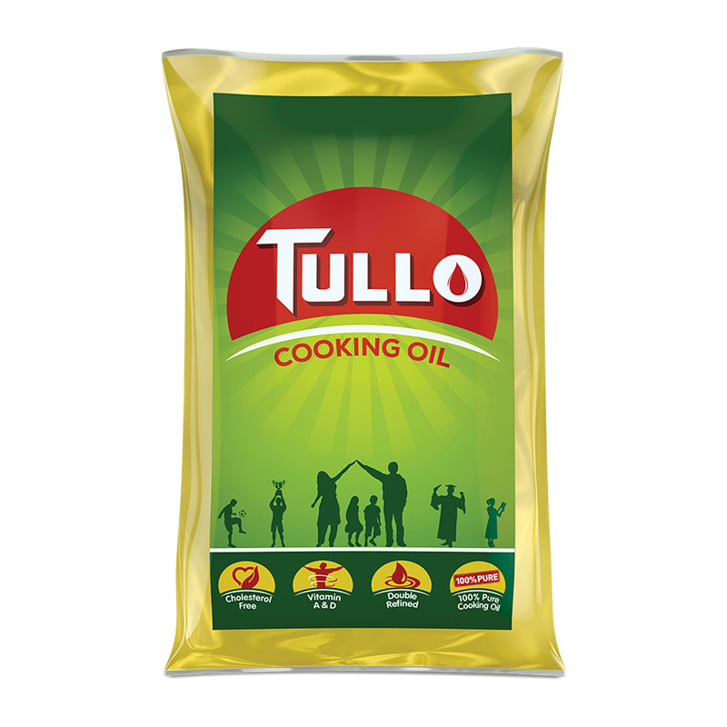 Tullo Cooking Oil Pouch Tullo 1 litre