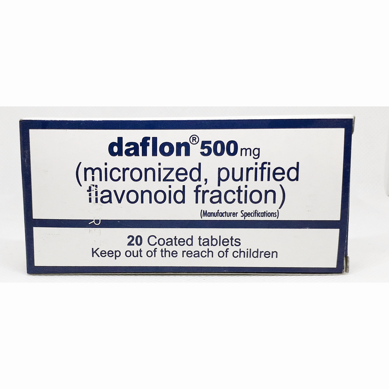 DAFLON 500MG TAB 20 S-Strip