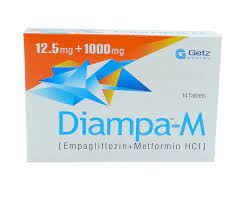 DIAMPA-M 12.5/1000MG TAB