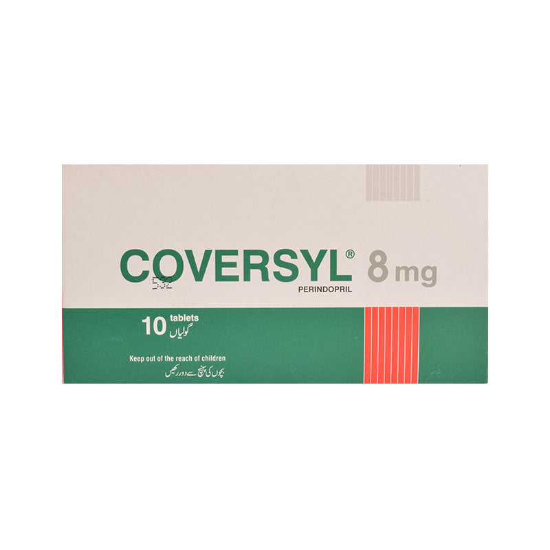 Coversyl Tablets 8mg 10s