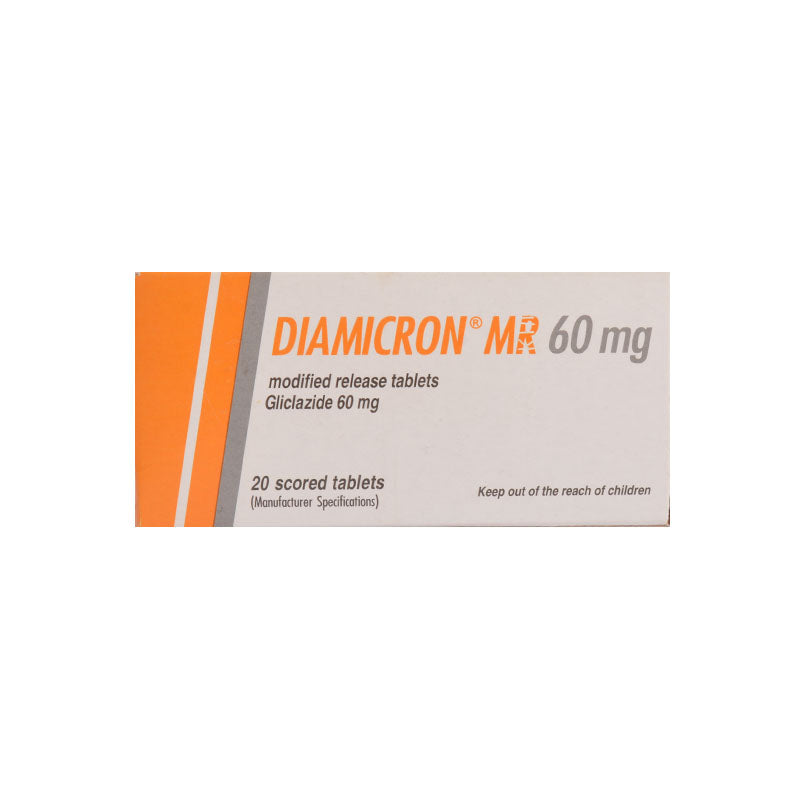 Diamicrom MR 60mg Tablets 10s