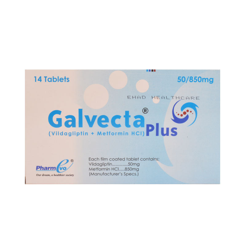 Galvecta Plus 50Mg+850Mg Tablet