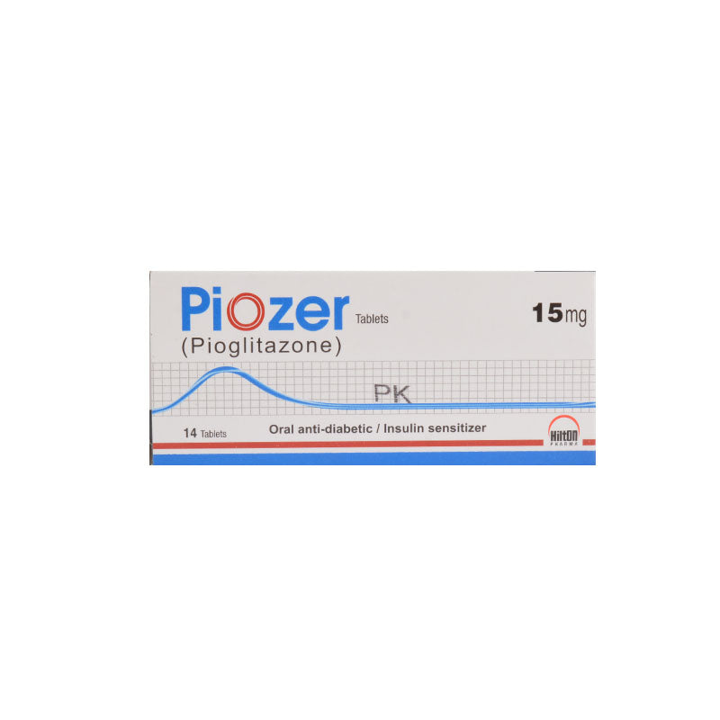 Piozer Tablets 15mg 7s