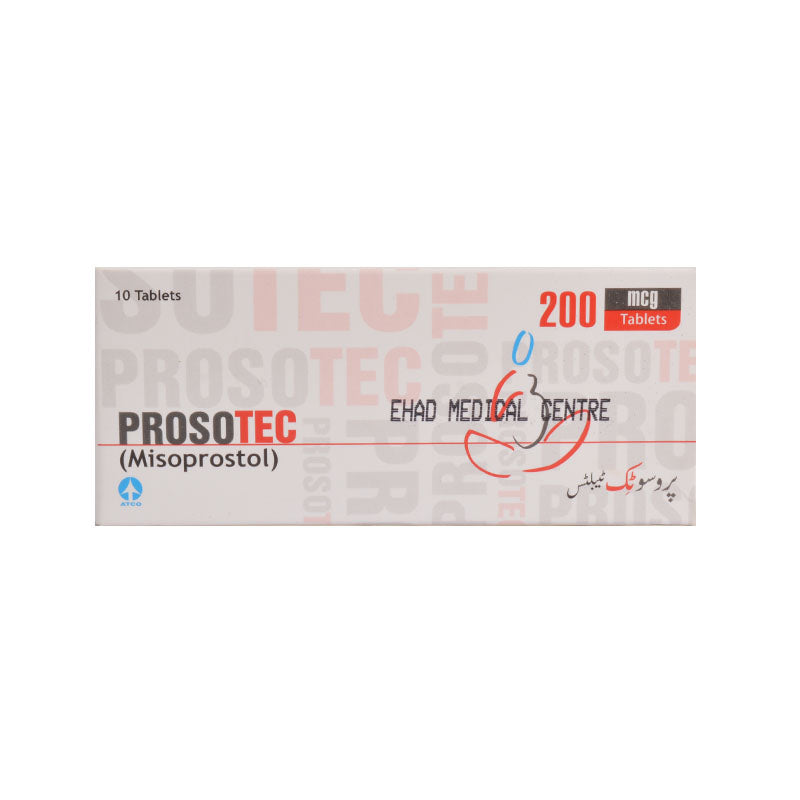 Prosotec 200mcg Tablets (1 stripe)