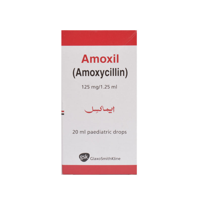 Buy Amoxil 125mg/1.25ml Drops Available Online at Best Price in ...