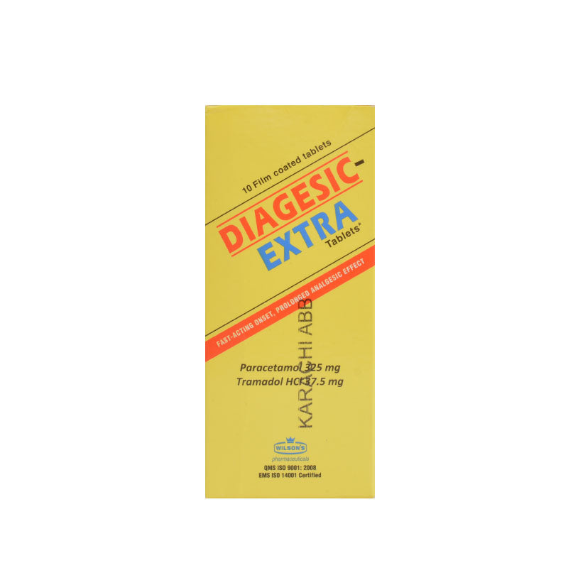 Diagesic Ext 37.5mg+325mg Tablet
