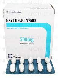 ERYTHROCIN 500MG TABLET-Box