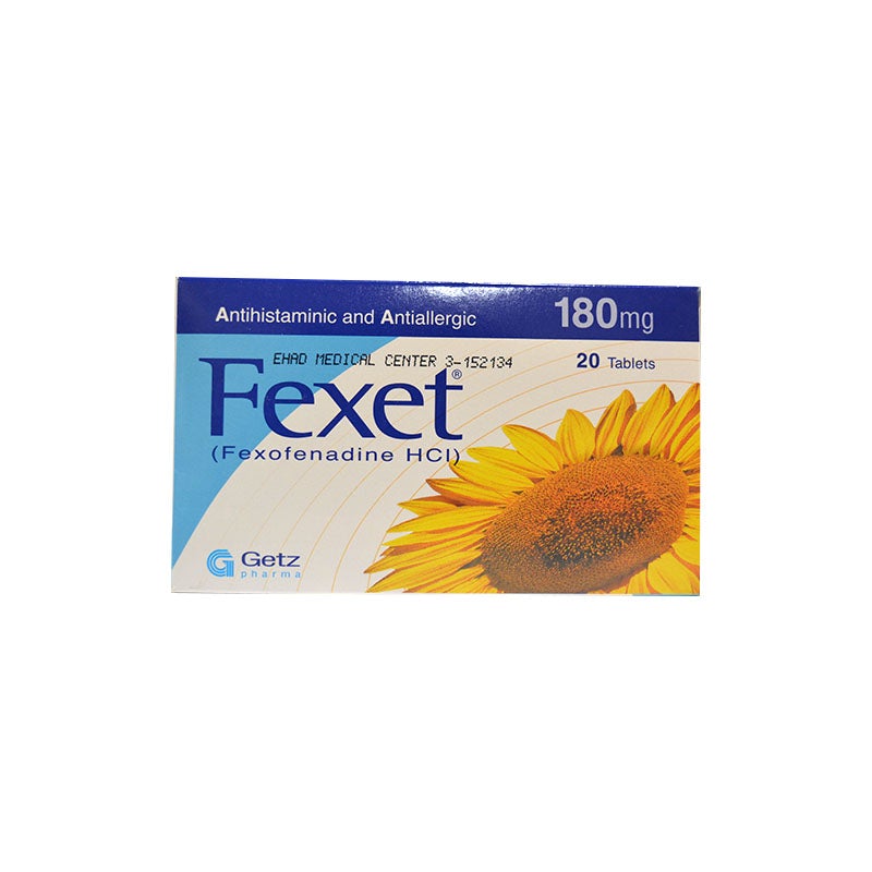 FEXET 180MG TAB-Box
