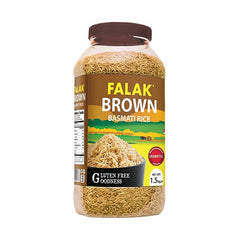 Falak Premium Brown Basmati Rice Jar 1.5kg