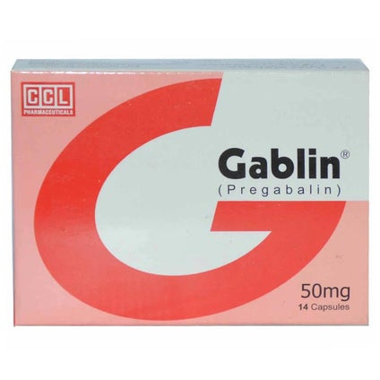 GABLIN 50MG CAP-Box