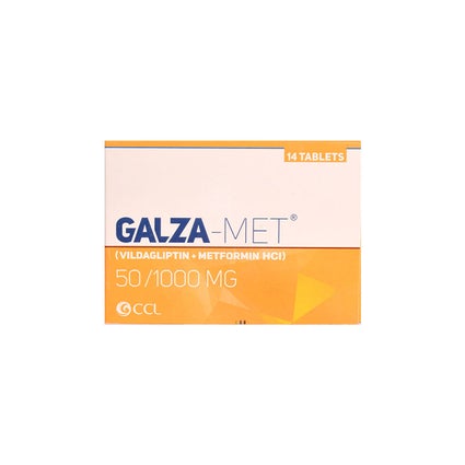 GALZA-MET 50MG+1000MG TAB-Box