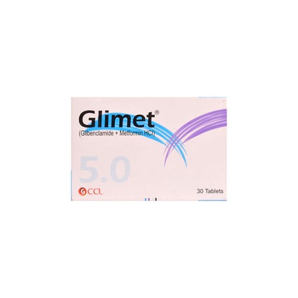 GLIMET 5.0MG+500MG TAB-Box