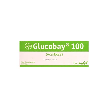 GLUCOBAY 100MG TAB-Box
