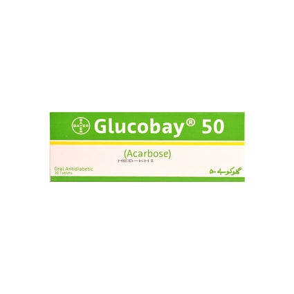 GLUCOBAY 50MG TAB-Box