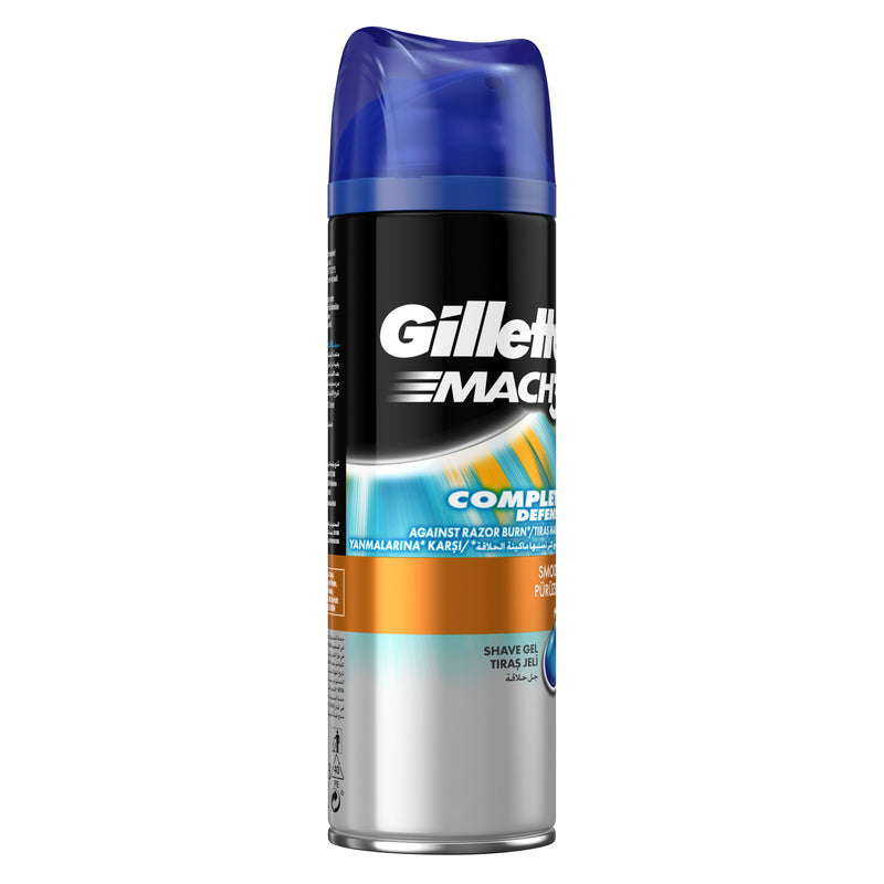 Gillette Mach 3 5 Defense Soothing Shaving Gel 200ml
