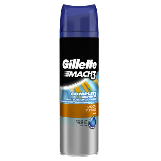 Gillette Mach 3 5 Defense Soothing Shaving Gel 200ml