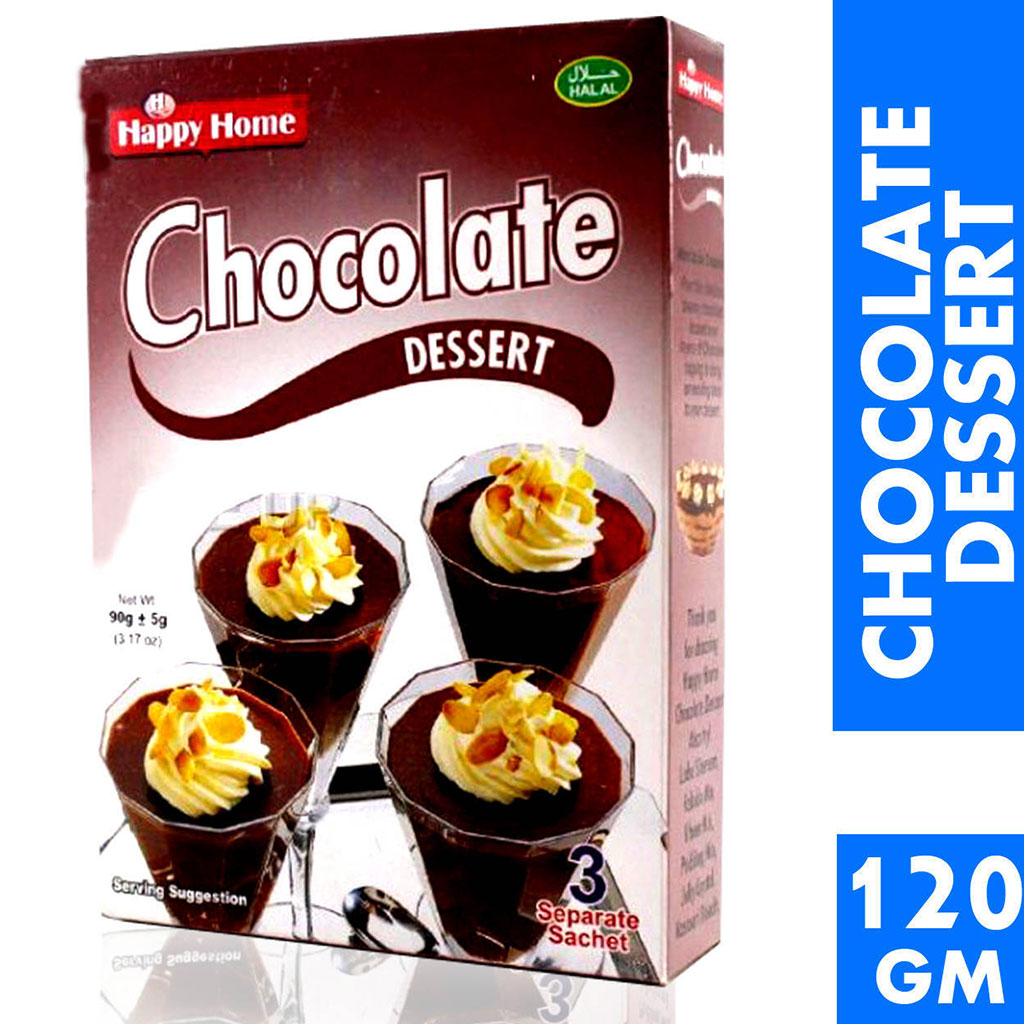 Happy Home Chocolate Flavour Dessert Mix 120gm