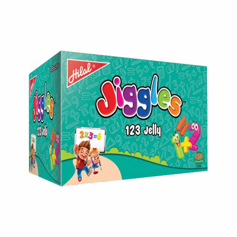 Hilal Jiggles 123 Jelly Box 24Pcs