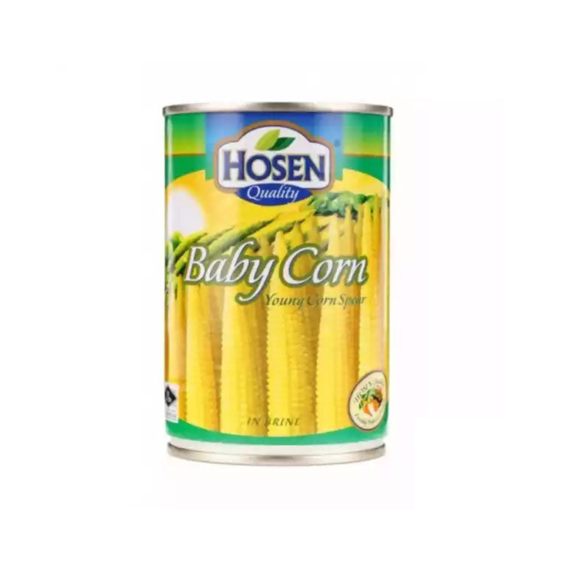 Hosen Baby Corn Young Corn Spear Tin 425gm